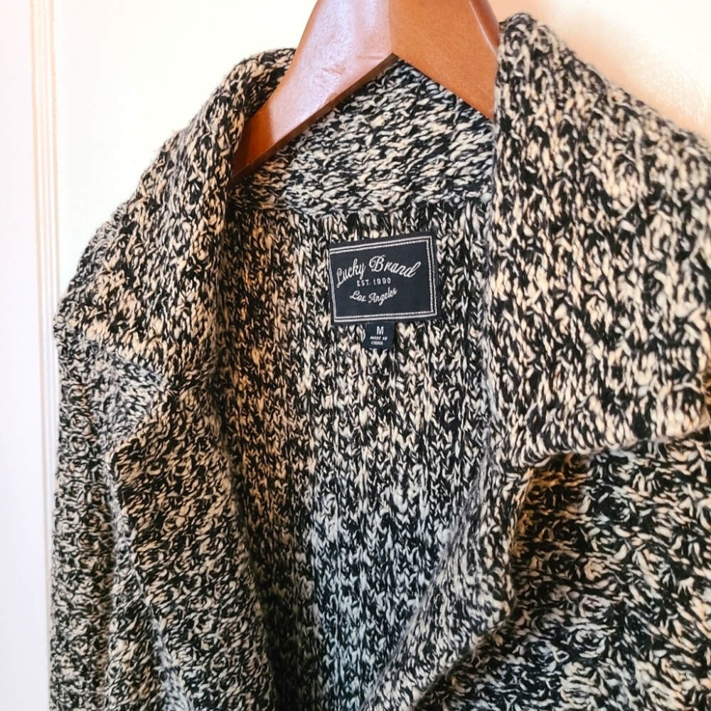NWOT Lucky Brand Long Cardigan Coat - Medium